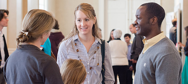 Church Members Talking